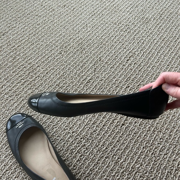 Coach black flats 8.5 - Picture 2 of 4